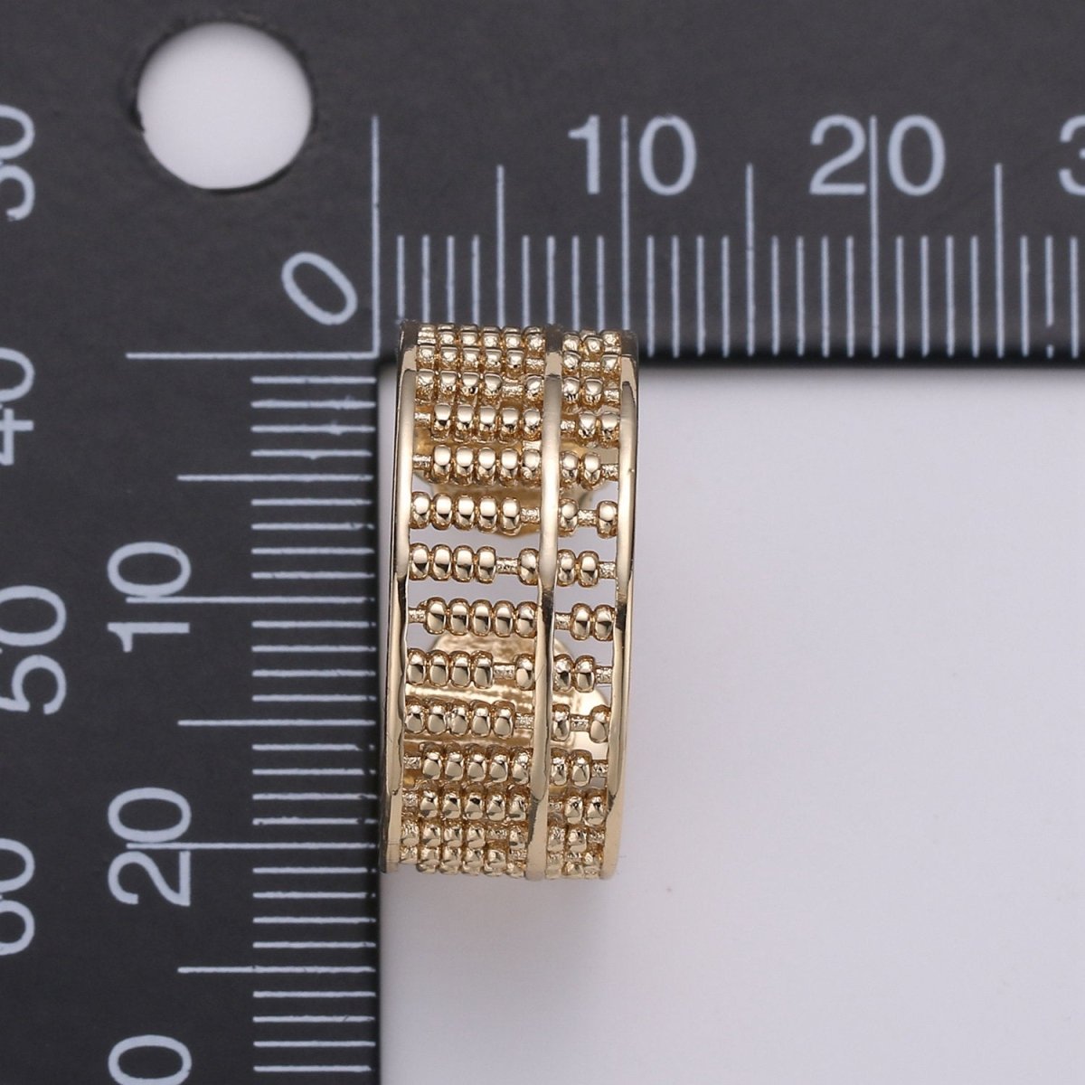 Gold Beaded Ring, Statement Ring, Chunky Dome Ring, Stackable Ring Thick Gold Ring Antique Gold Ring adjustable ring, R-013 R-014
