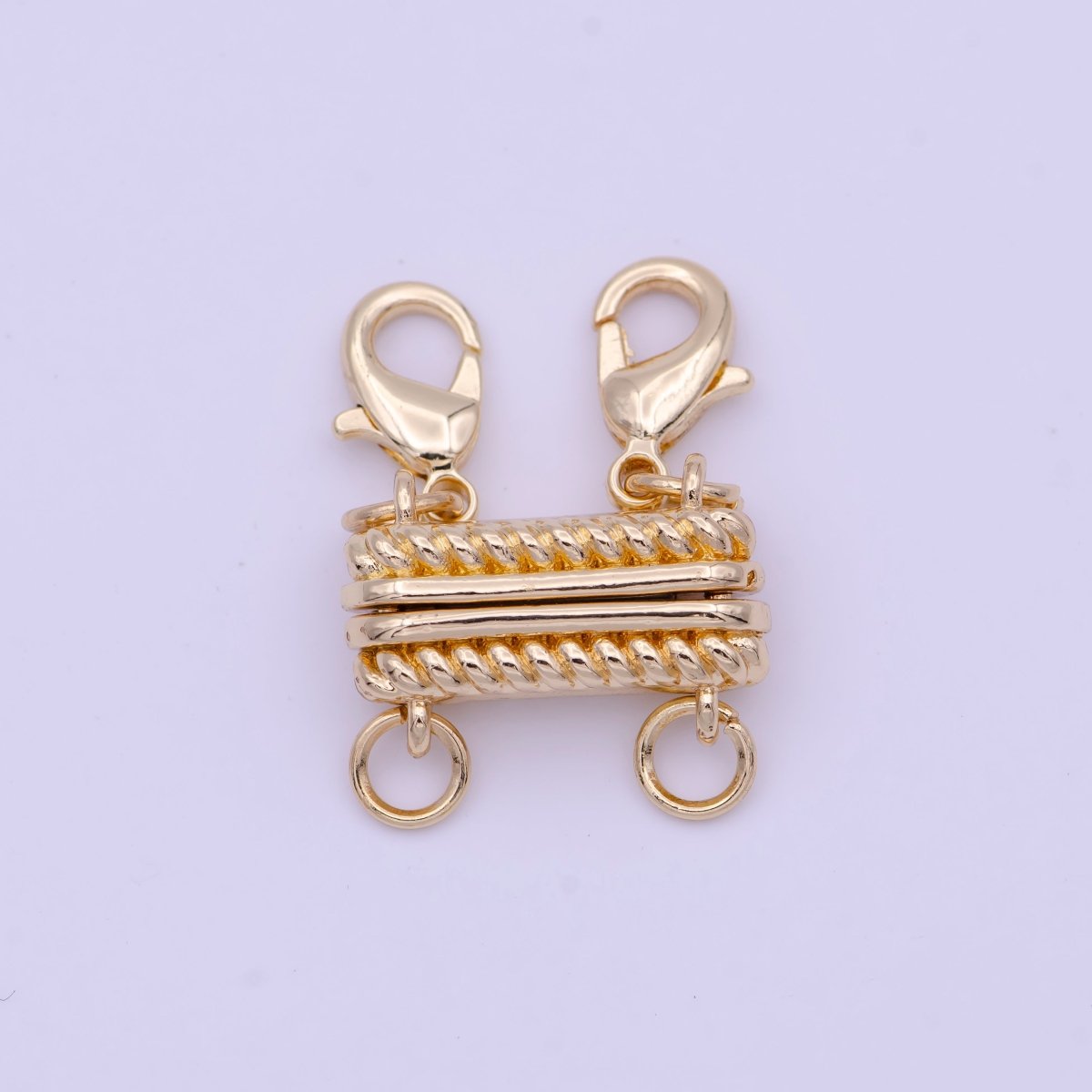 Gold Braided Magnetic Lobster Clasps Detangler Jewelry Supply | K-082 K-292
