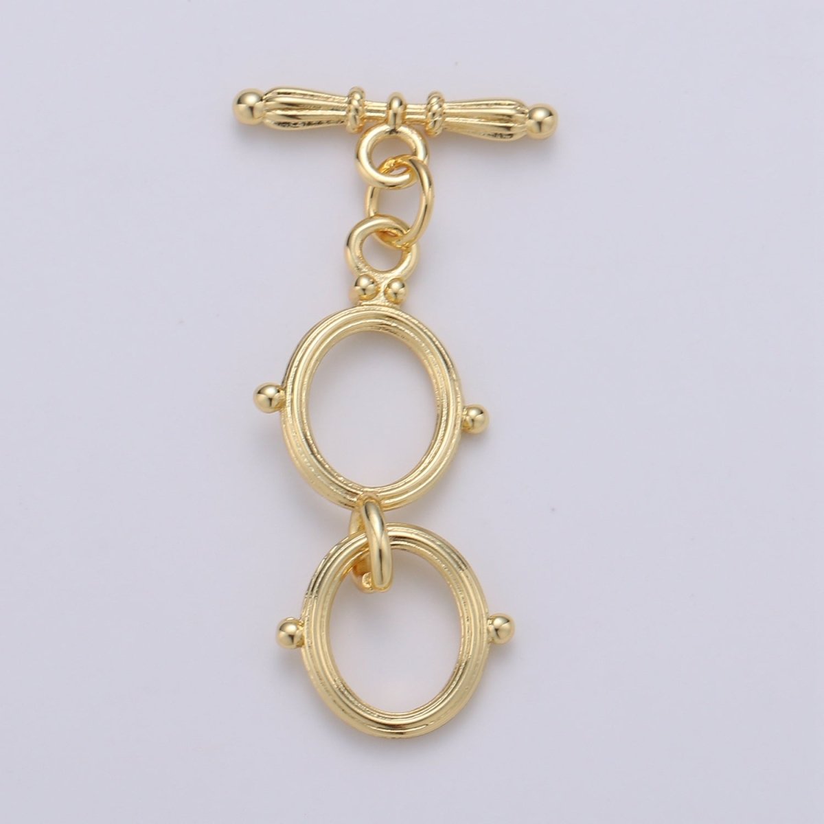 Gold Buoy Toggle Clasp with Jumpring Ship Sailor Clasp Gold Filled Toggle Clasp  L-096~L-099