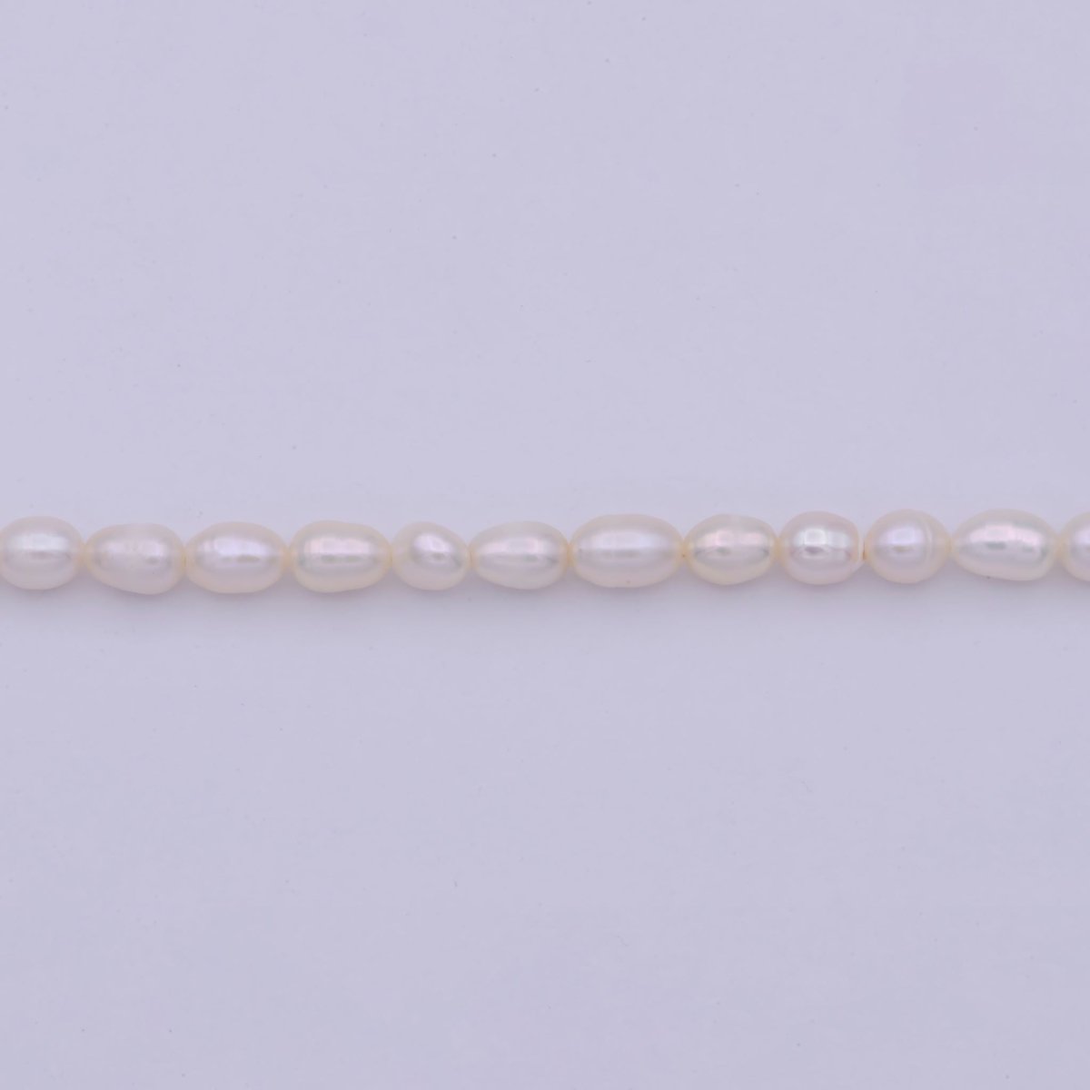 Gold Chain Half Pearl Necklace - Gold Figaro Chain Necklace - Dainty Pearl Choker - Emerald Green CZ | WA-511 Clearance Pricing - DLUXCA