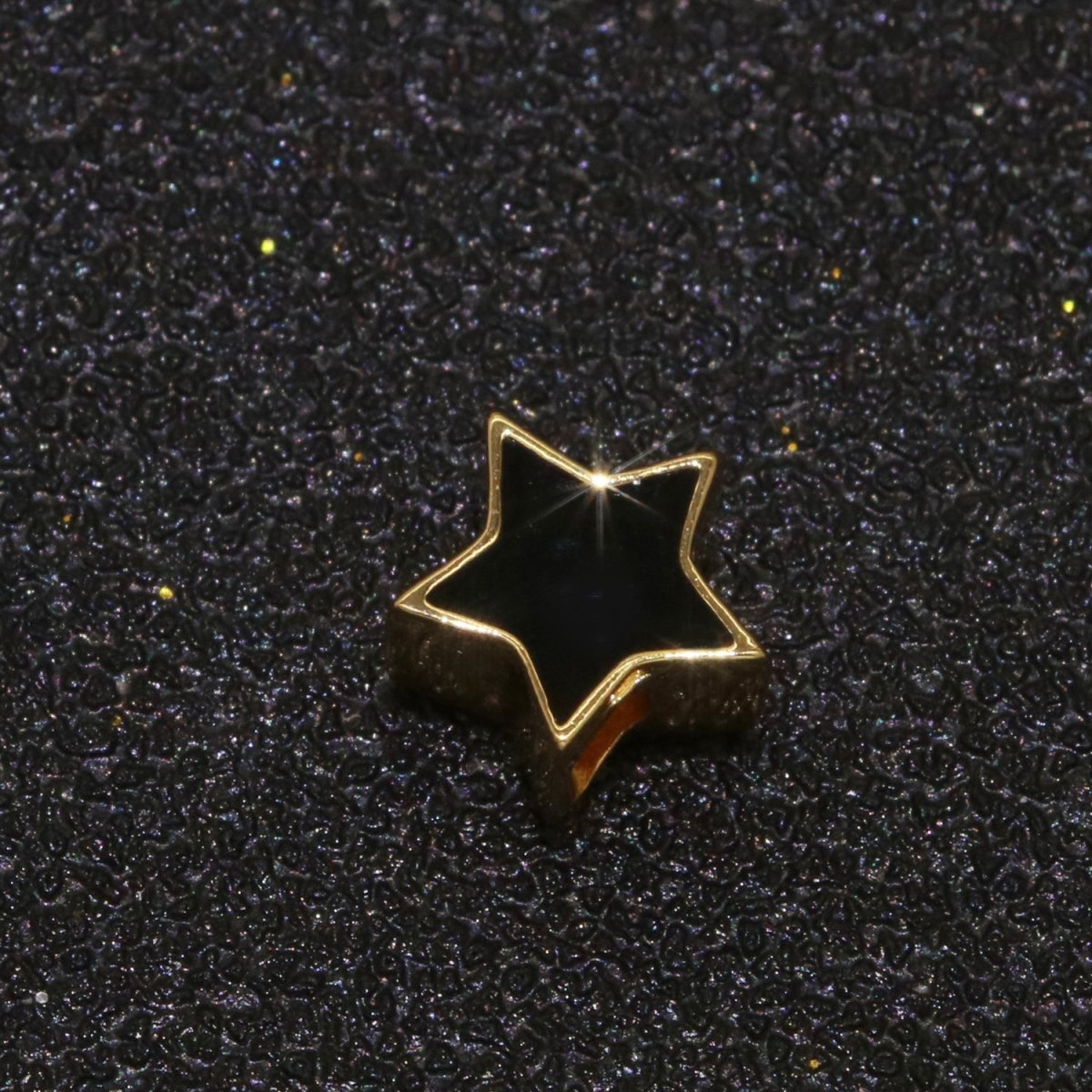 Gold Enamel Spacer Beads, Symbol Beads, Ampersand Beads Heart Star Pink Red Enamel Beads for Bracelet Necklace Component 8mm,10mm B-516 to B-521