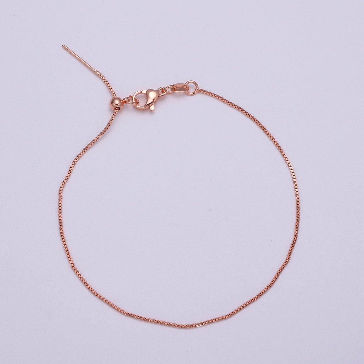 Gold Filled 0.8mm 21.0 inch long Chain with Lobster Clasp For DIY Jewelry Making Chain NECKLACE Supplies Kit  L-198~L-201