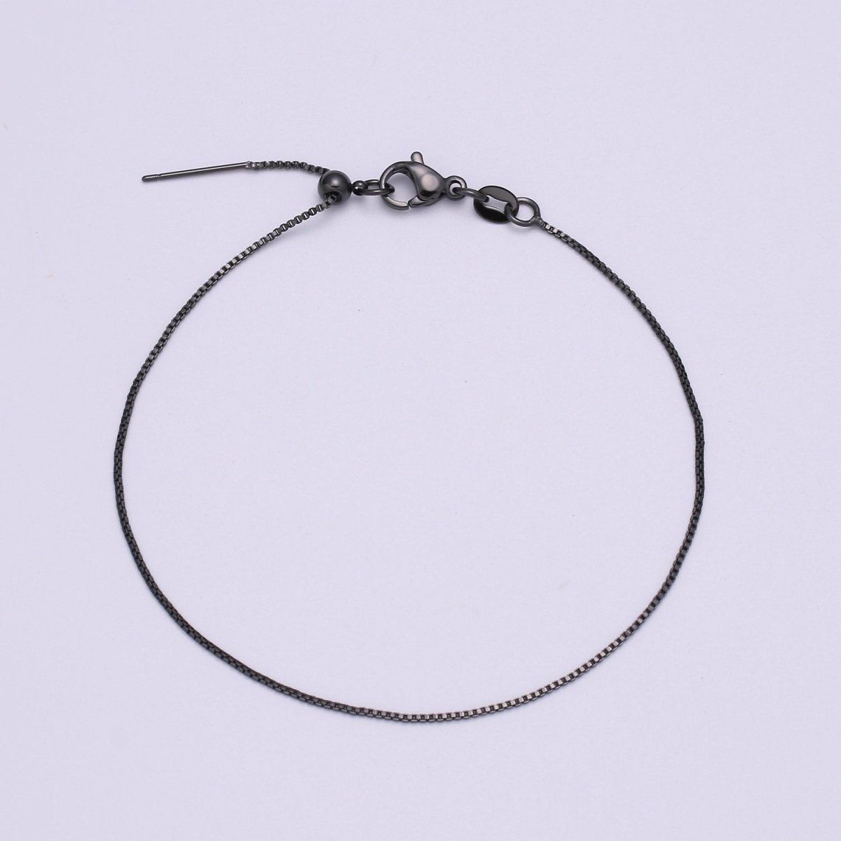 Gold Filled 0.8mm 21.0 inch long Chain with Lobster Clasp For DIY Jewelry Making Chain NECKLACE Supplies Kit  L-198~L-201