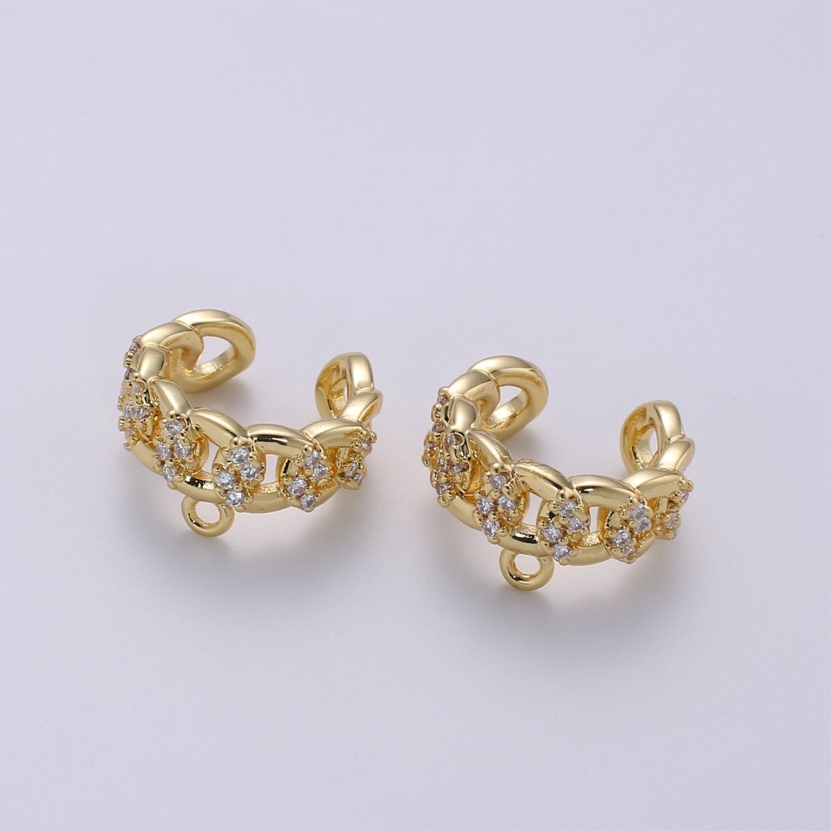 Gold Filled Chain Earcuffs For DIY Earcuffs L-289~L-290