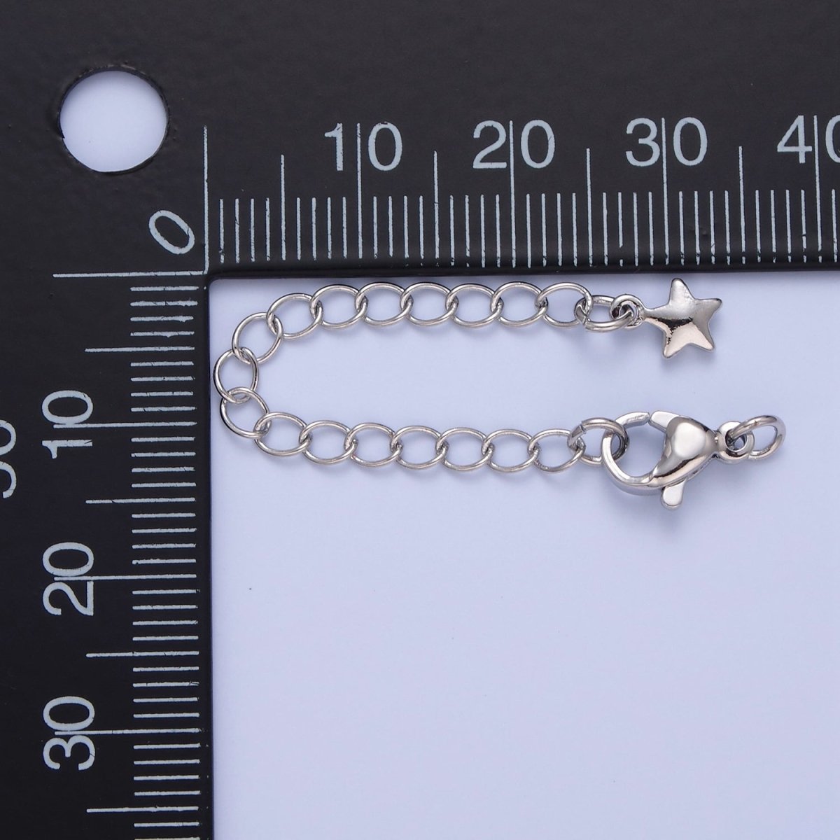 Gold Filled Chain Extender Celestial Star Lobster Clasps Closure Set Supply in Gold & Silver  L-743 L-776