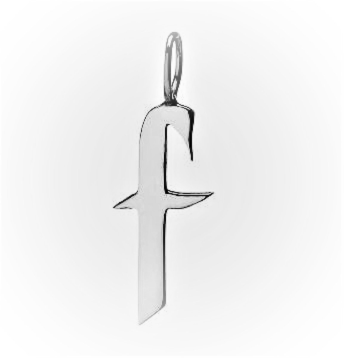 Gold Filled Charm Personalized Gotic Initial Letter Charm Necklace, Custom Old English Font Style, Delicate Initial Necklace For Women Men (Small) | A-213 to A238, A-240 to A-265 - DLUXCA
