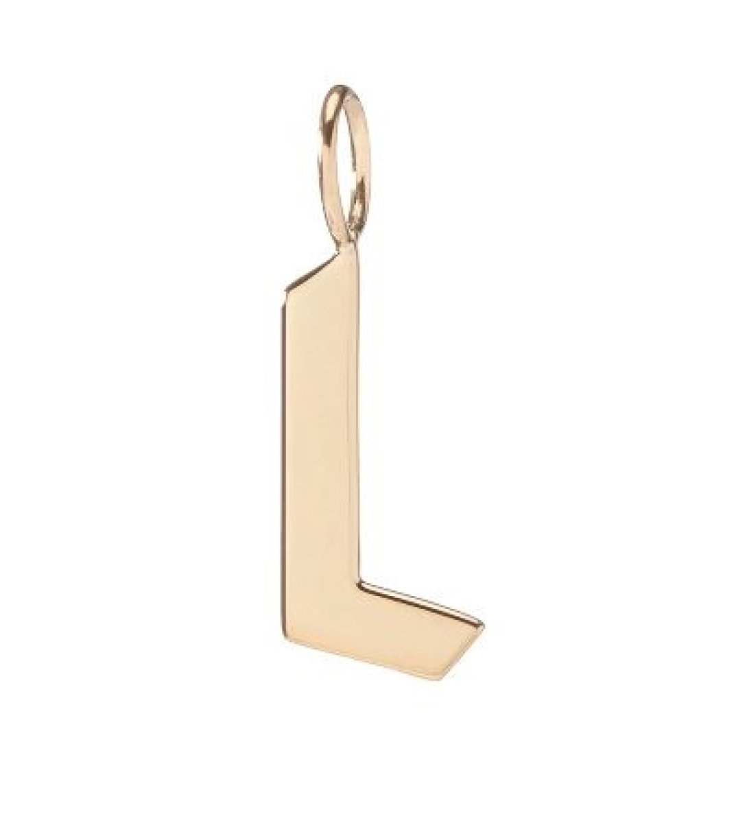 Gold Filled Charm Personalized Gotic Initial Letter Charm Necklace, Custom Old English Font Style, Delicate Initial Necklace For Women Men (Small) | A-213 to A238, A-240 to A-265 - DLUXCA