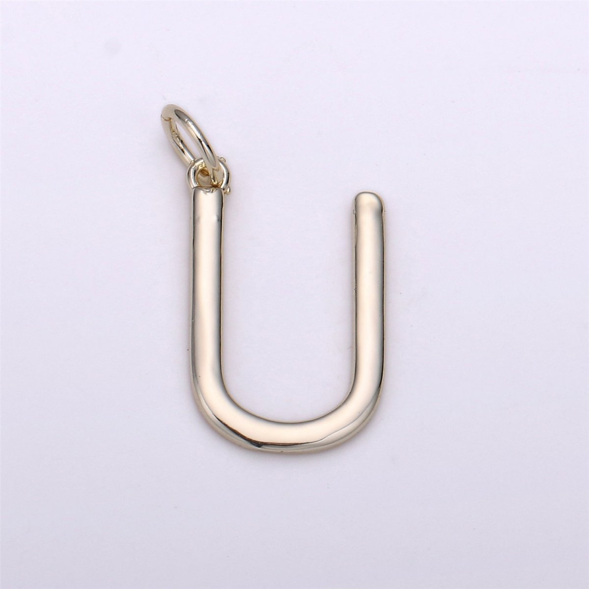 Gold Filled Coin Initial Pendant, Initial Pendant Gold Initial Charm Alphabet Charm Coin Charm Jewelry Making