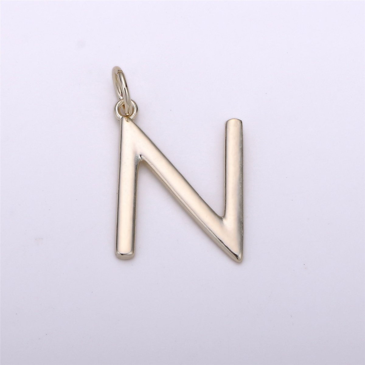 Gold Filled Coin Initial Pendant, Initial Pendant Gold Initial Charm Alphabet Charm Coin Charm Jewelry Making