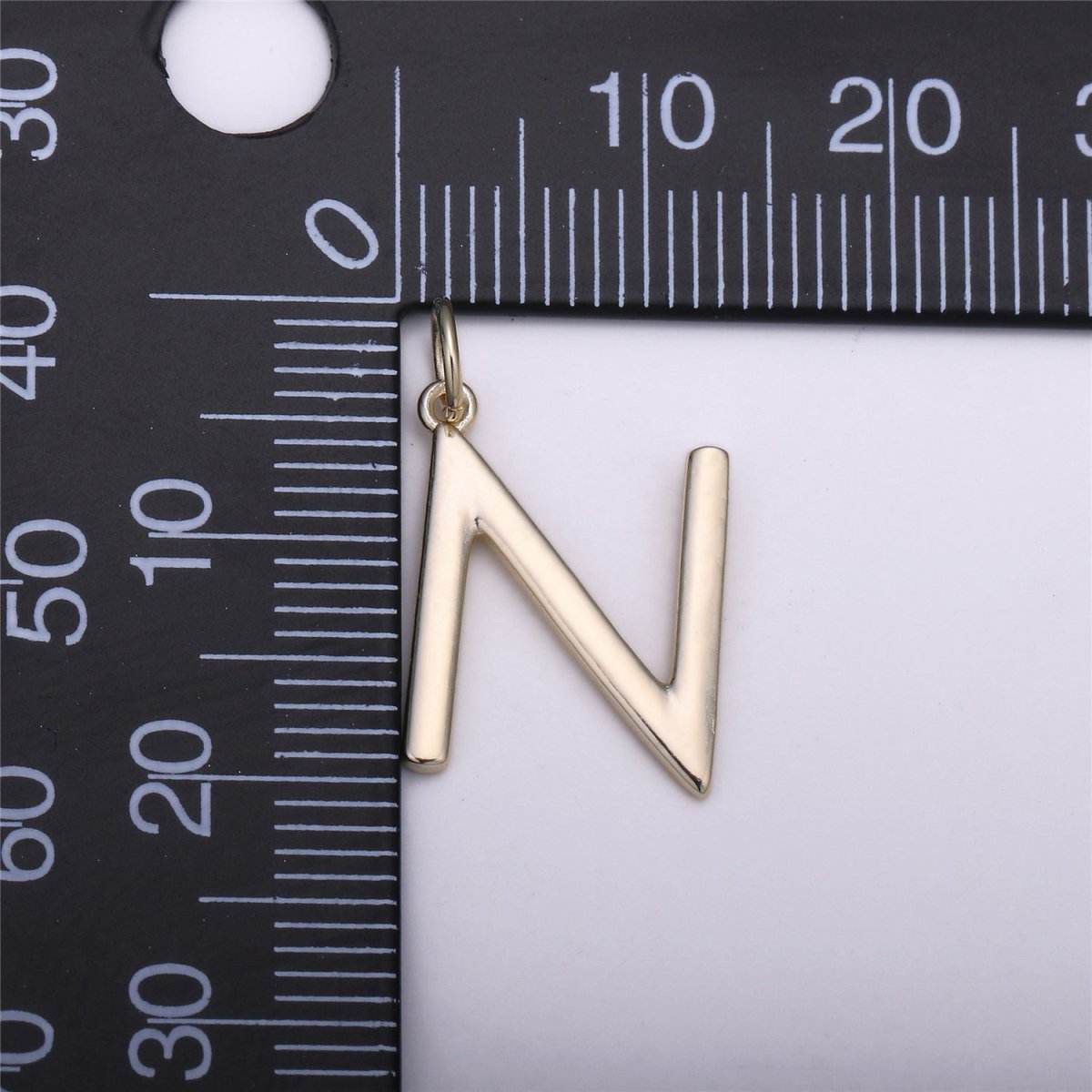 Gold Filled Coin Initial Pendant, Initial Pendant Gold Initial Charm Alphabet Charm Coin Charm Jewelry Making