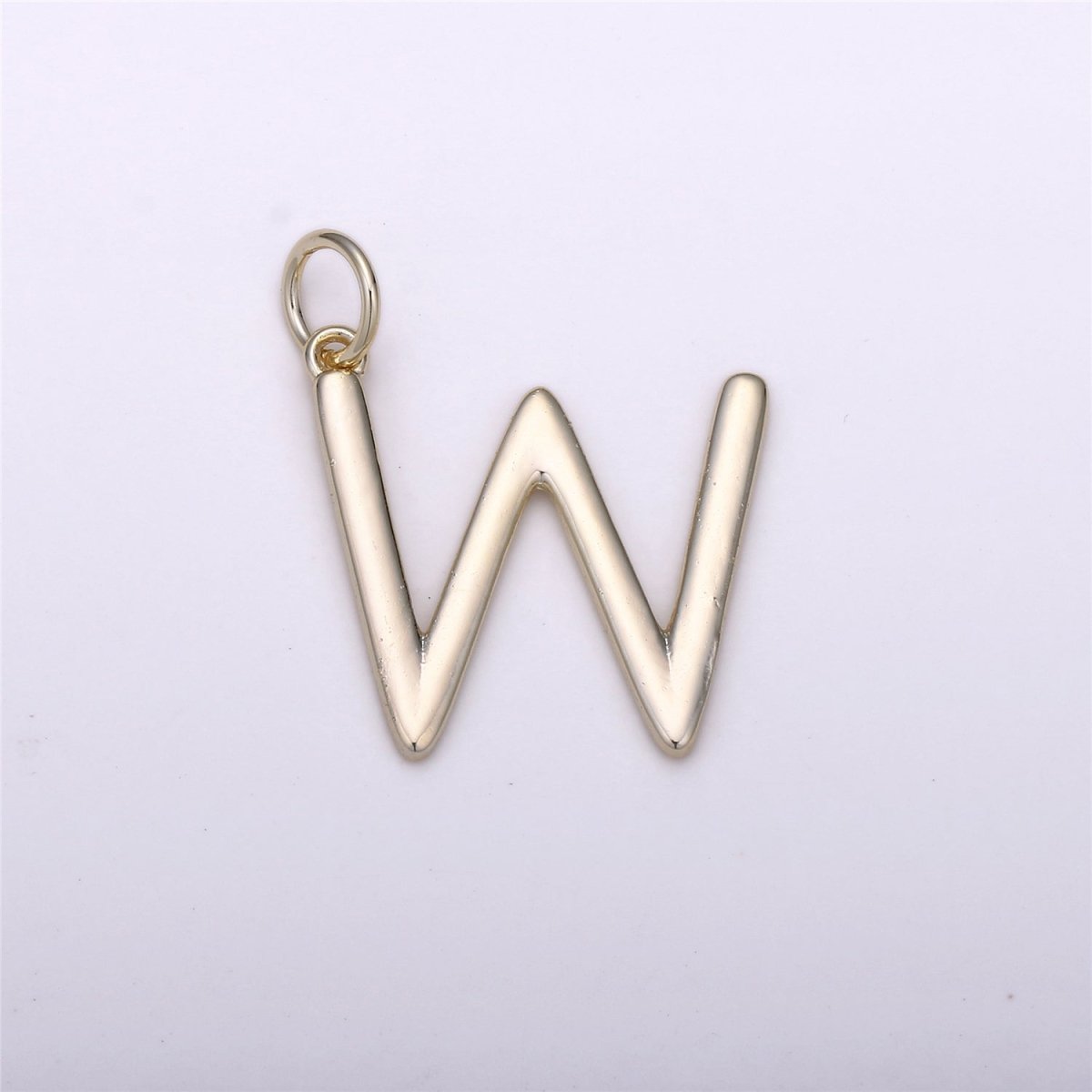 Gold Filled Coin Initial Pendant, Initial Pendant Gold Initial Charm Alphabet Charm Coin Charm Jewelry Making