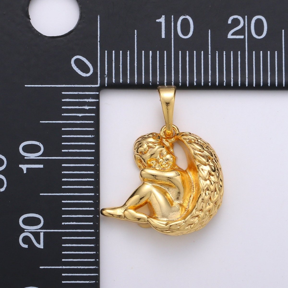 Gold Filled Fairy Pendants  J-073