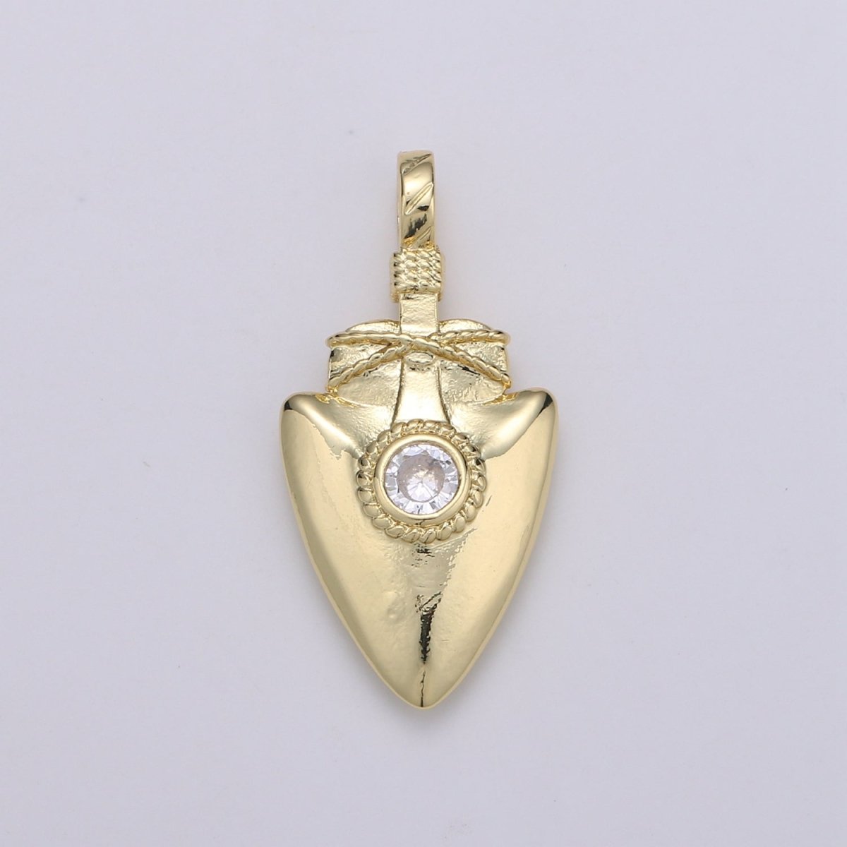 Gold Filled Jewelry Display Case Pendants J-061 - DLUXCA