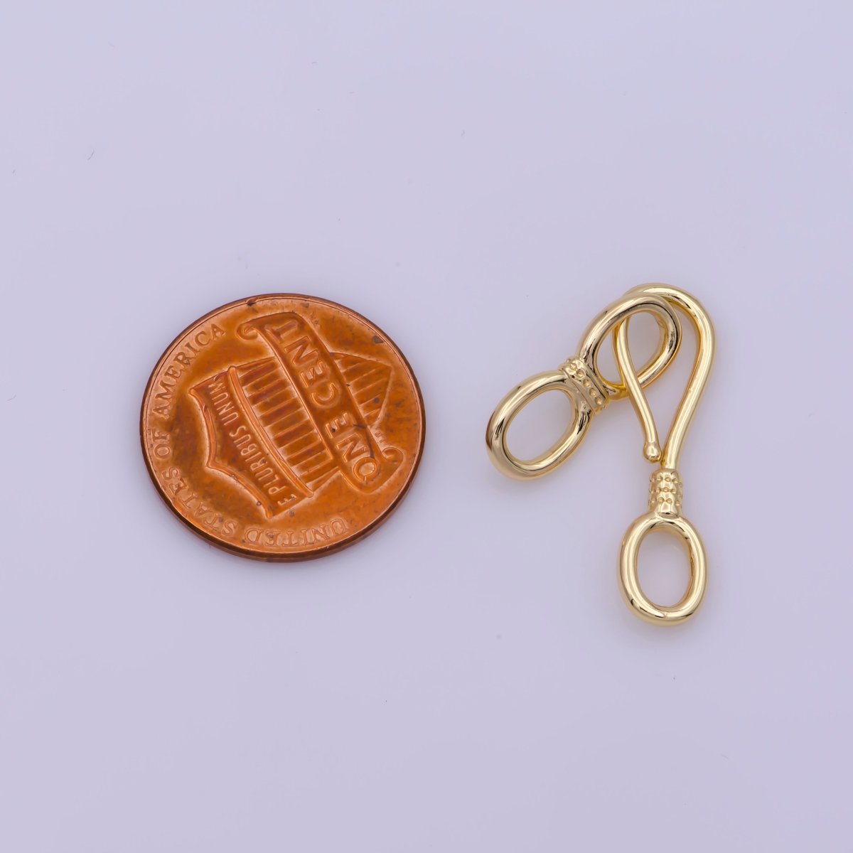 Gold Filled Link Connector for Bracelet End Clasp making supply L-560 - DLUXCA