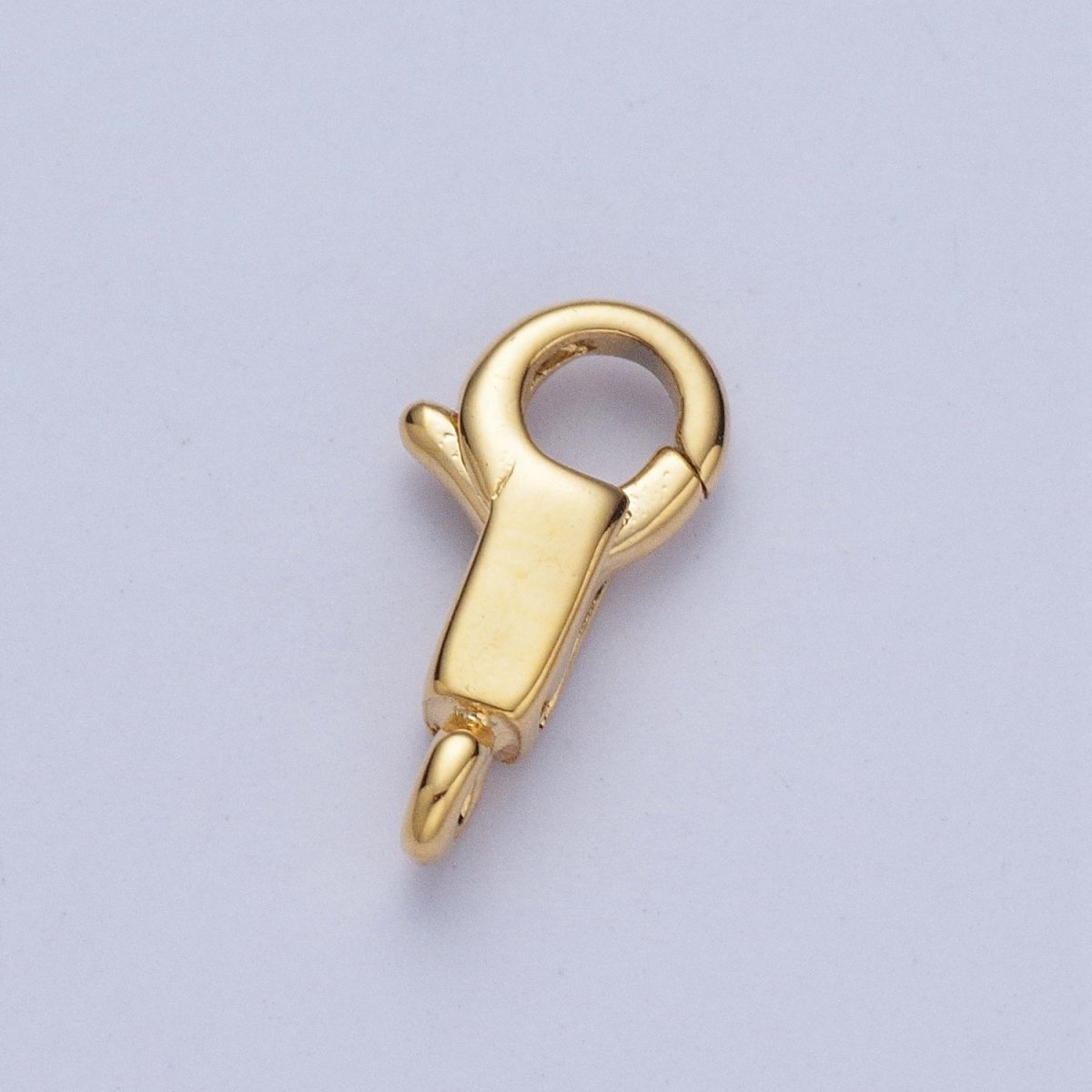 Gold Filled Long Body Lobster Clasps Supply, Round Spring Ring Head with Rectangular Body Closure Jewelry Supply  L-870 L-871 L-918