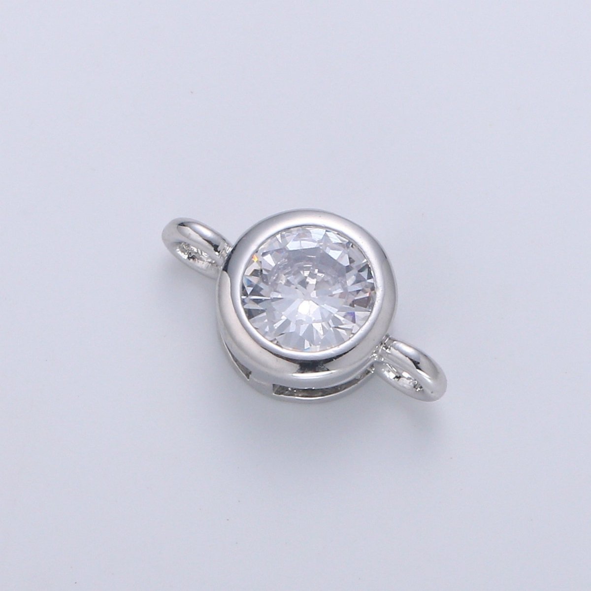 Gold Filled Mini Circle Charm Connectors Link Connector for Bracelet, Earring, Necklace Supply- F-826-F-827