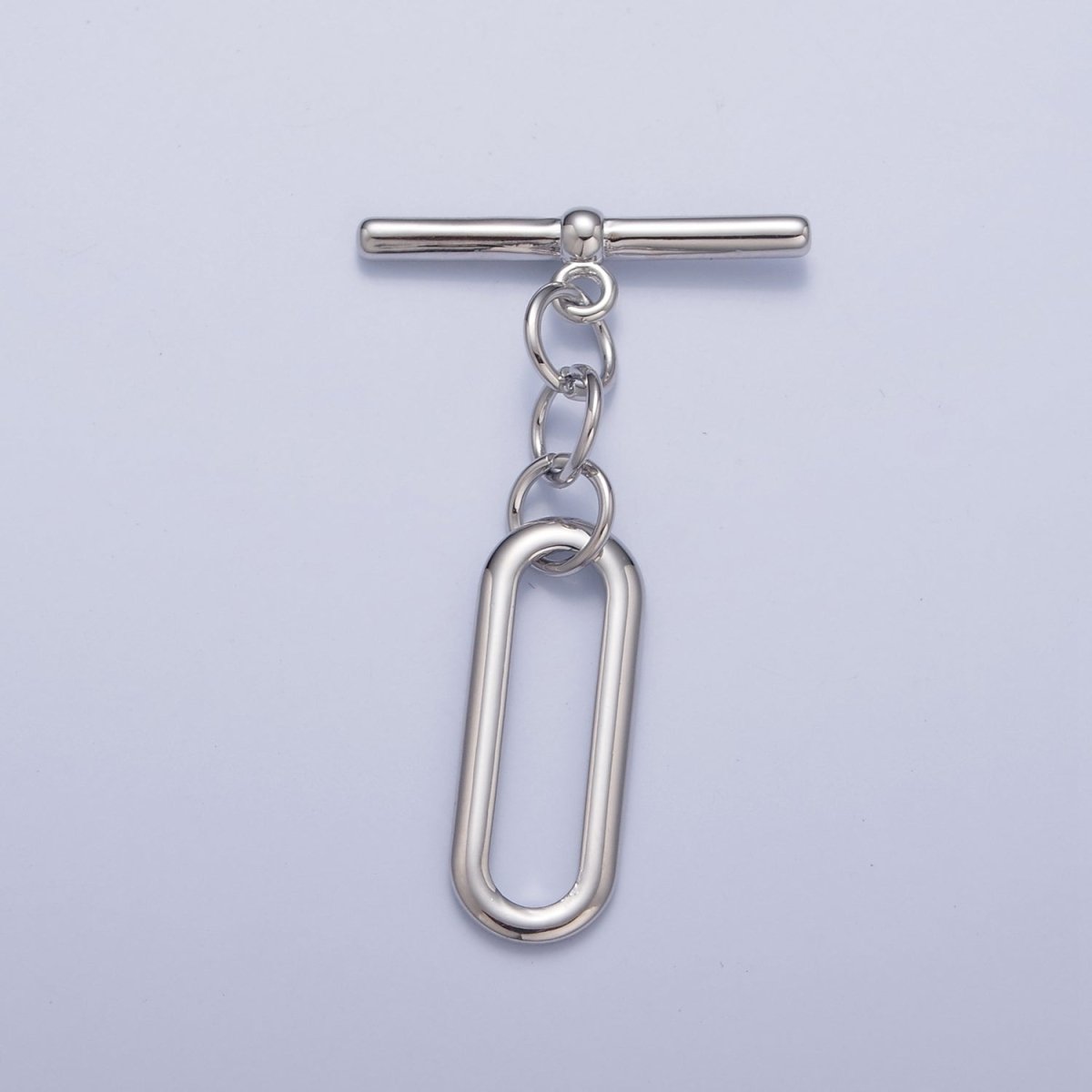 Gold Filled Rectangular Oval Toggle Clasps Closure in Gold & Silver L-753~L-755