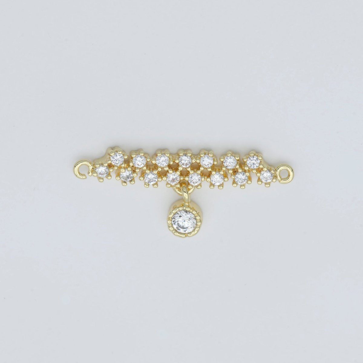 Gold Filled Simple Minimalist Connector F-576 - DLUXCA