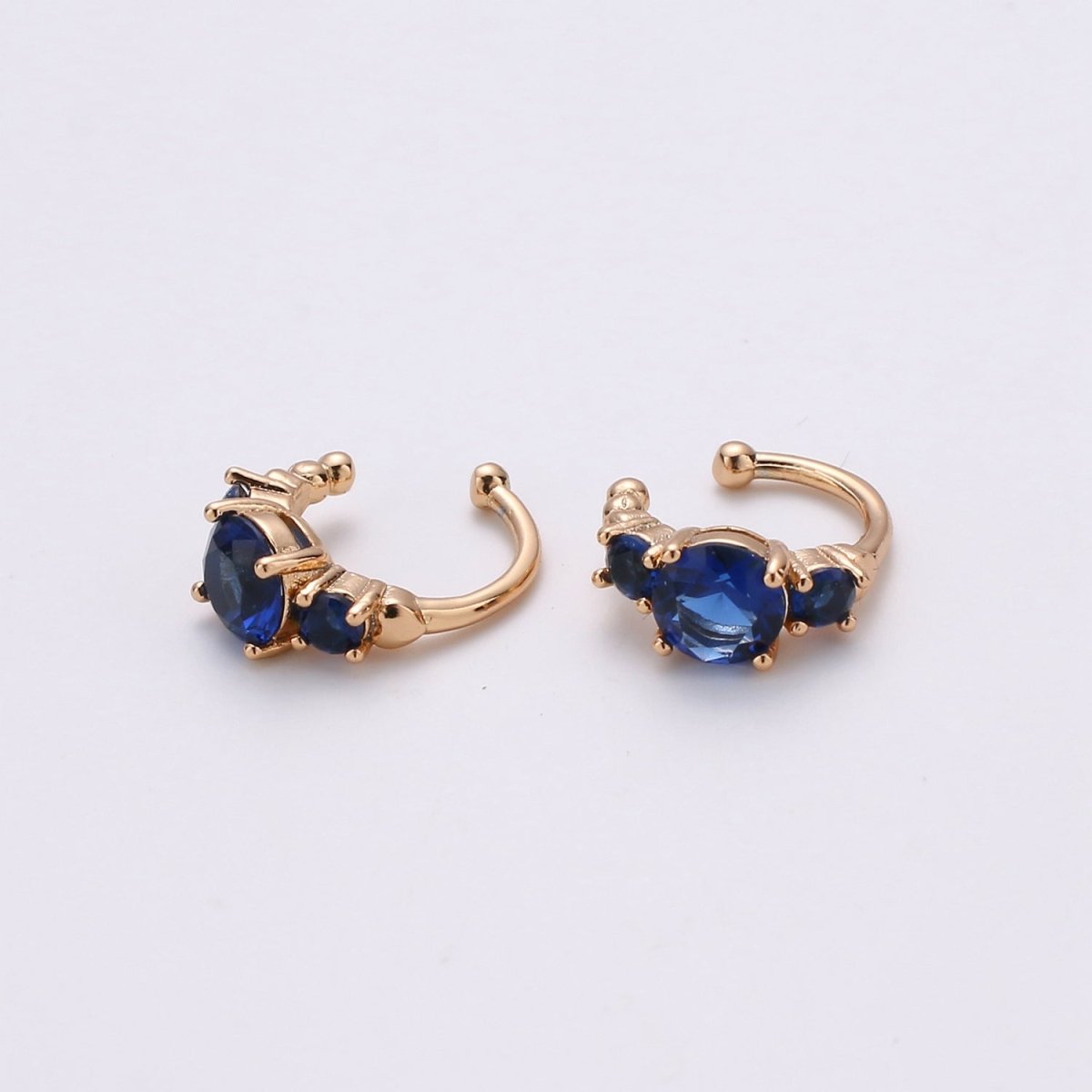 Gold Filled Stone Earcuffs - AI-089