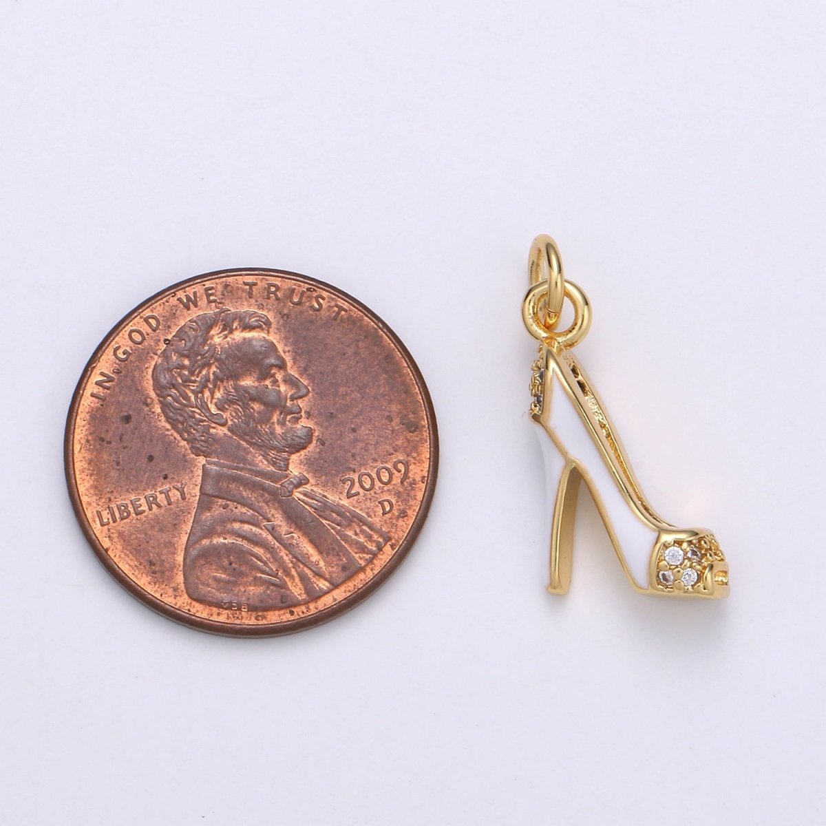 Gold Filled Women's Heels Charm D-797-D-799