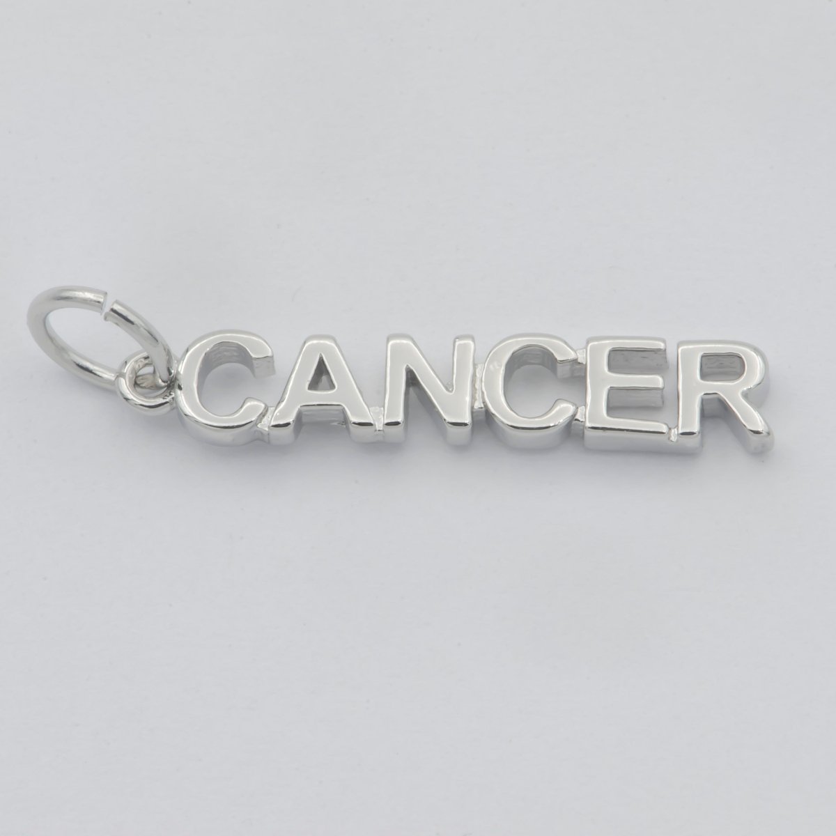 Gold Filled Zodiac Sign Script Words Mini Charm in Gold & Silver | A-A1815-A-A1820 | A-A1839-A-A1844