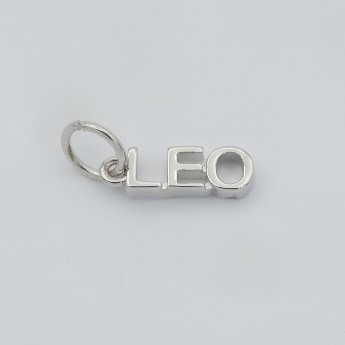 Gold Filled Zodiac Sign Script Words Mini Charm in Gold & Silver | A-A1815-A-A1820 | A-A1839-A-A1844