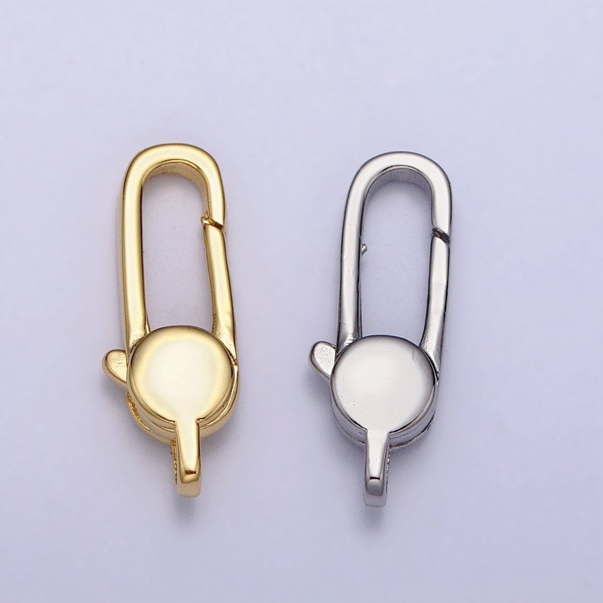 Gold Lobster Clasp 18.3mm x 6.6mm Jewelry Making Supplies Chain Findings Z-149 Z-150