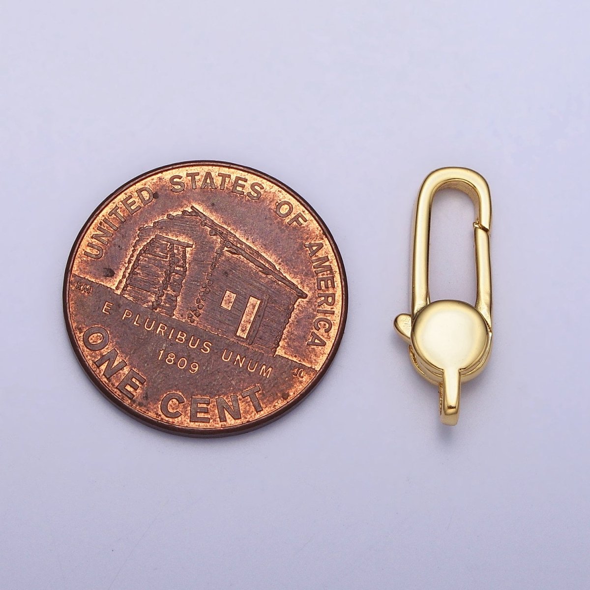 Gold Lobster Clasp 18.3mm x 6.6mm Jewelry Making Supplies Chain Findings Z-149 Z-150