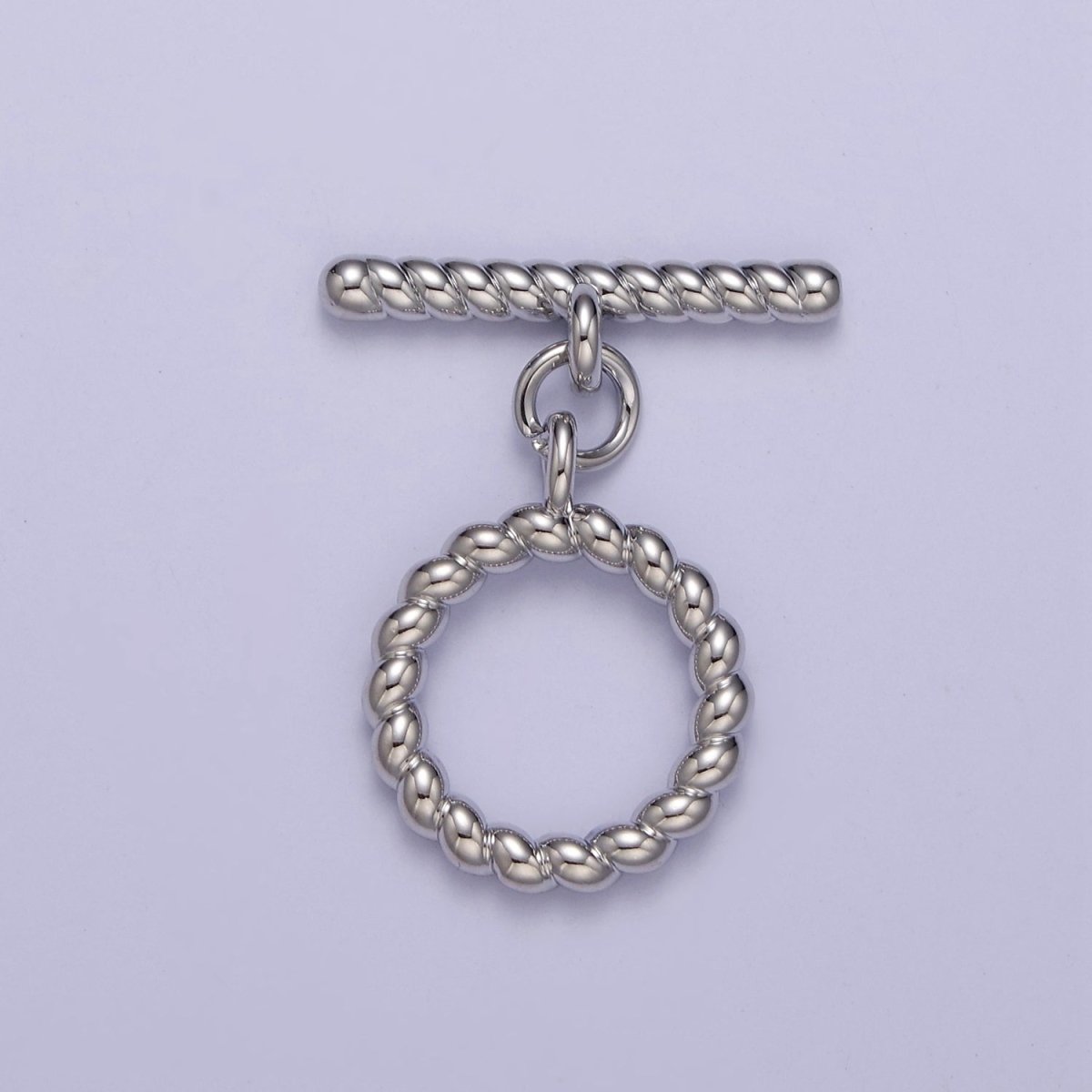 Gold Round Toggle Clasp, Bracelet Necklace Jewelry Clasps, 24K Gold Filled OT Clasp L-713 L-714 L-823