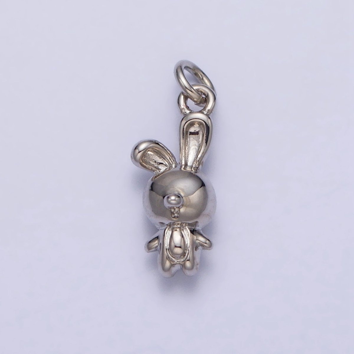 Gold, Silver Little Bunny Rabbit 16.5mm Add-On Animal Charm | AC-185 AC-446