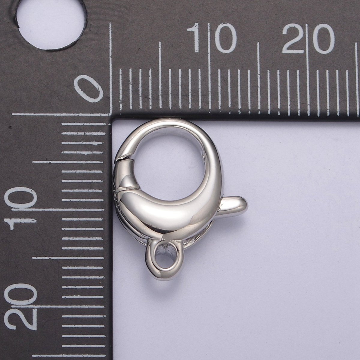 Gold / Silver Lobster Clasps - Oval Style in 24k Gold Filled L-594 L-595