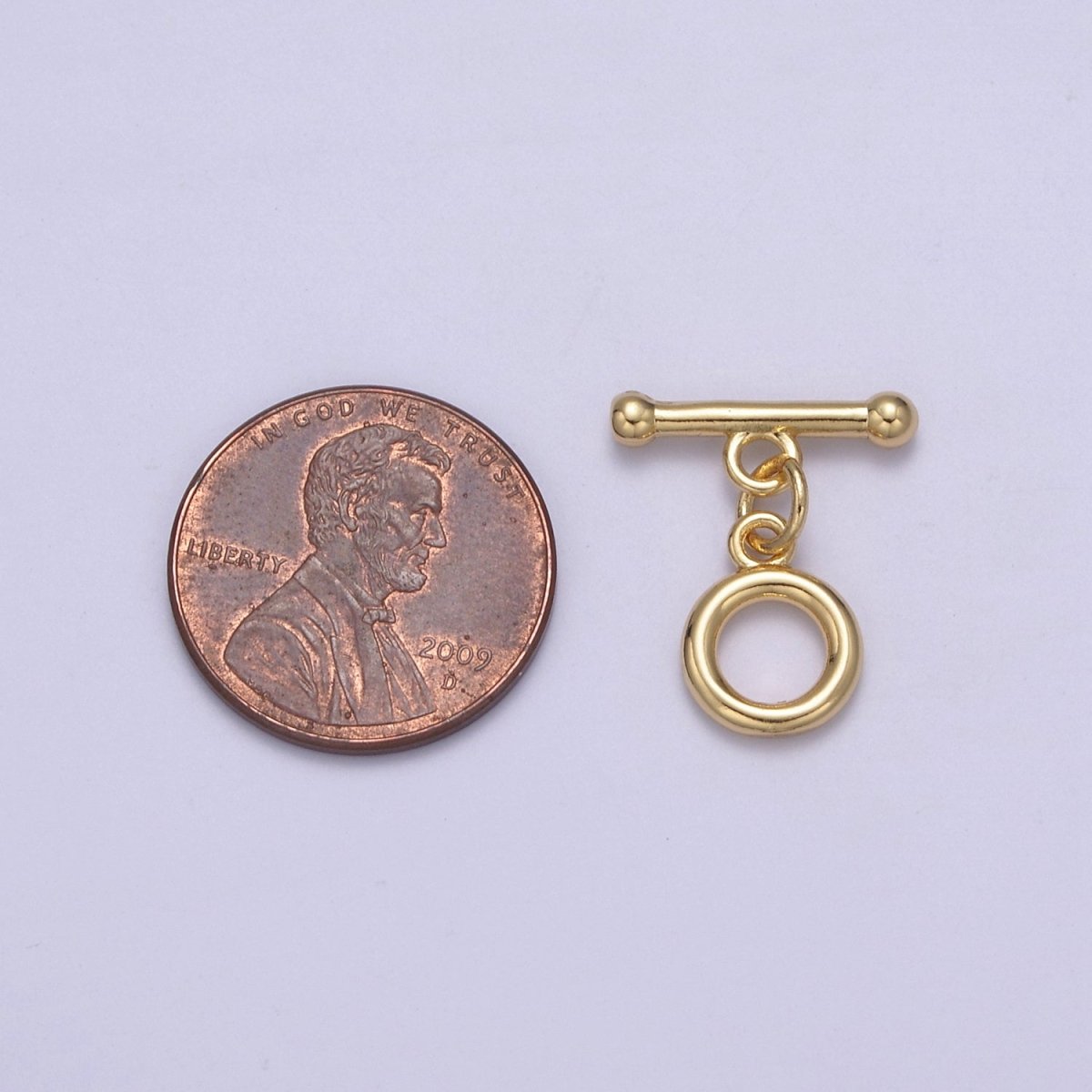Gold Toggle Clasps Gold Filled OT Clasp Wholesale Findings L-670 L-672