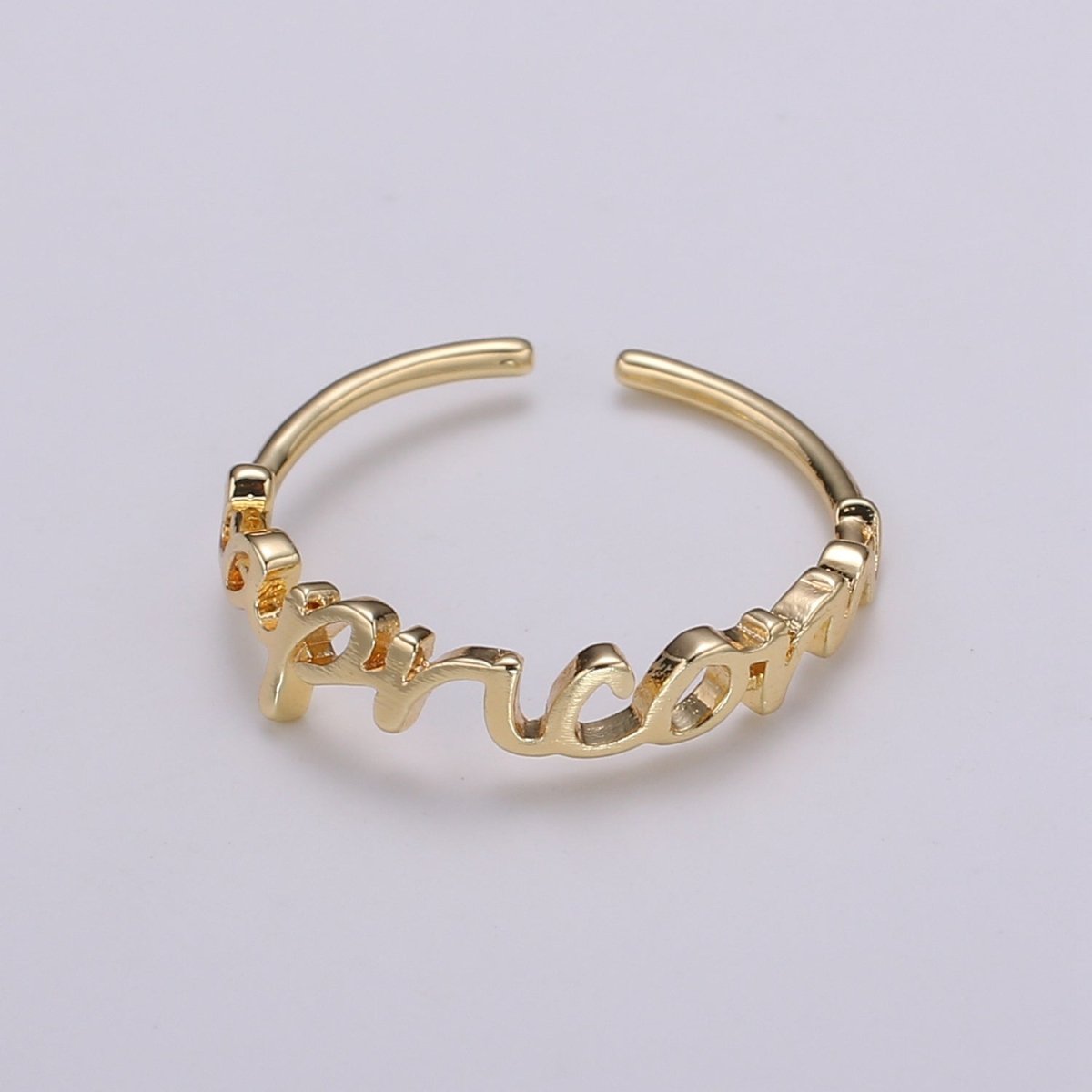 Gold Zodiac Ring Words Gold Ring, Astrology Horoscope Ring Birthday Personalized Gift Open Adjustable Ring for Stacking Ring Midi Ring R-422-R-433