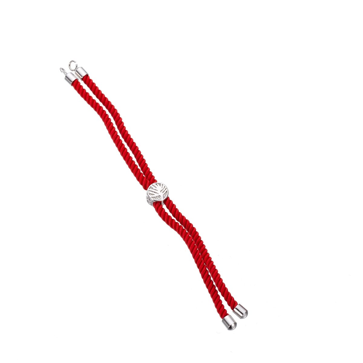 Half Finished Adjustable Cord Bracelet with Jump Rings, Semi Finished Friendship Bracelet | SP-1621~SP-1237