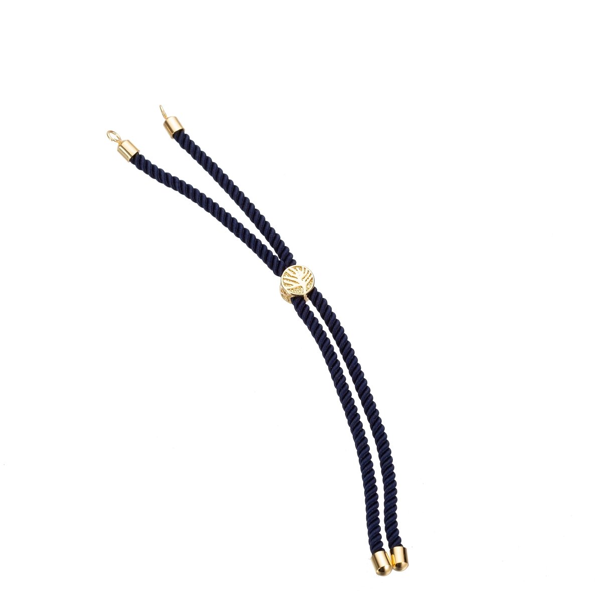 Half Finished Adjustable Cord Bracelet with Jump Rings, Semi Finished Friendship Bracelet | SP-1621~SP-1237