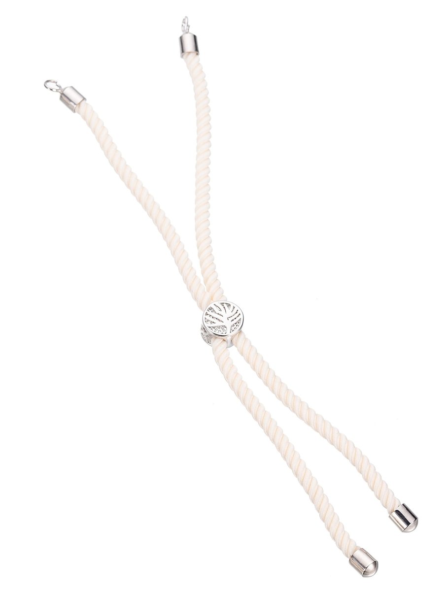 Half Finished Adjustable Cord Bracelet with Jump Rings, Semi Finished Friendship Bracelet | SP-1621~SP-1237
