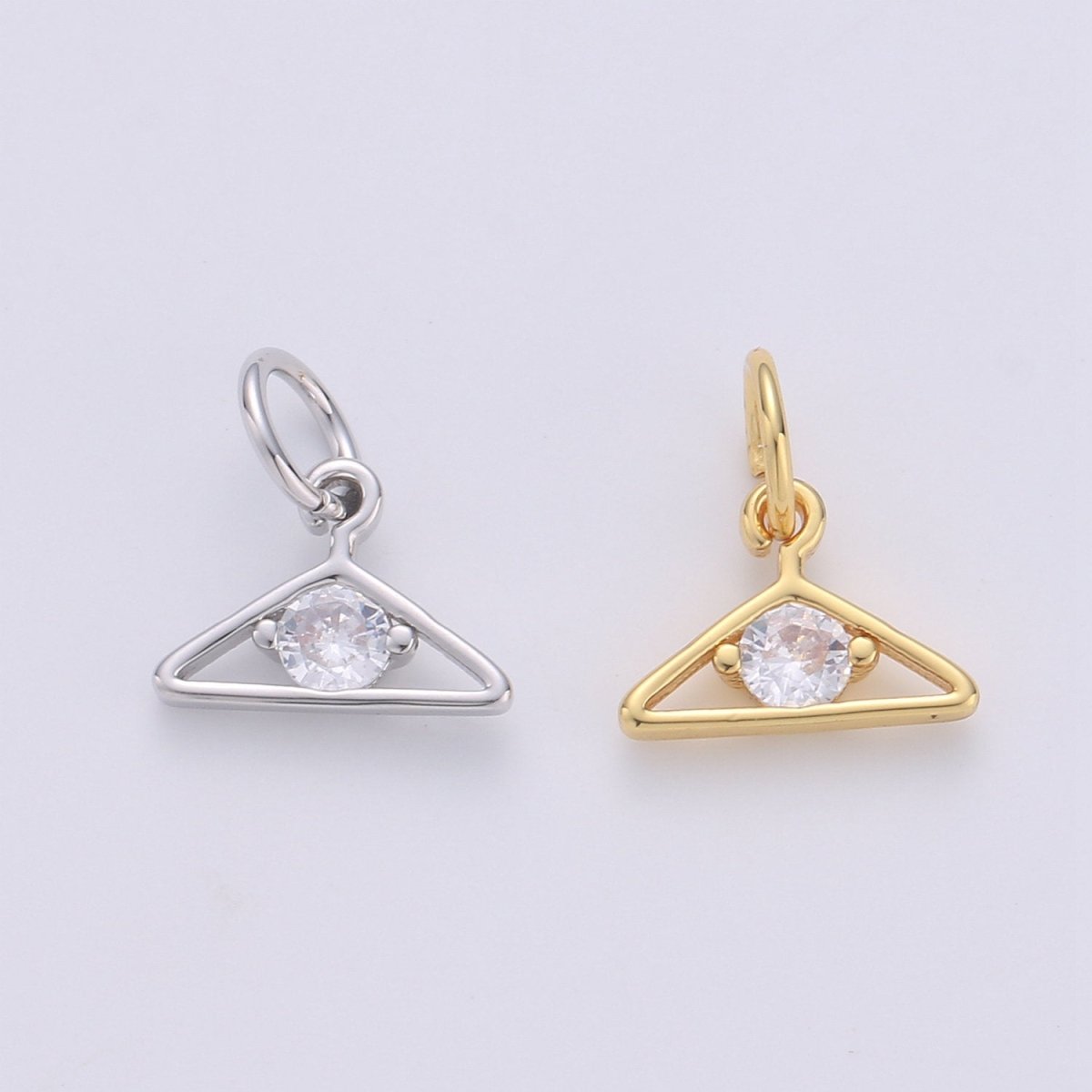 Hanger Charms Gold Cloth Hanging Pendants Mini Design Earrings Bracelet Necklace Charm Jewelry making supply Gift. D-566 D-567