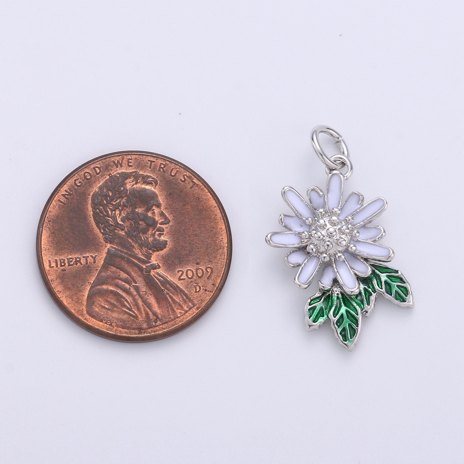 Dainty Sun Flower Charms Enamel Gold Plated for Bracelet Necklace Earring Component Summer Jewelry Flower Floral Pendant D-262 D-263