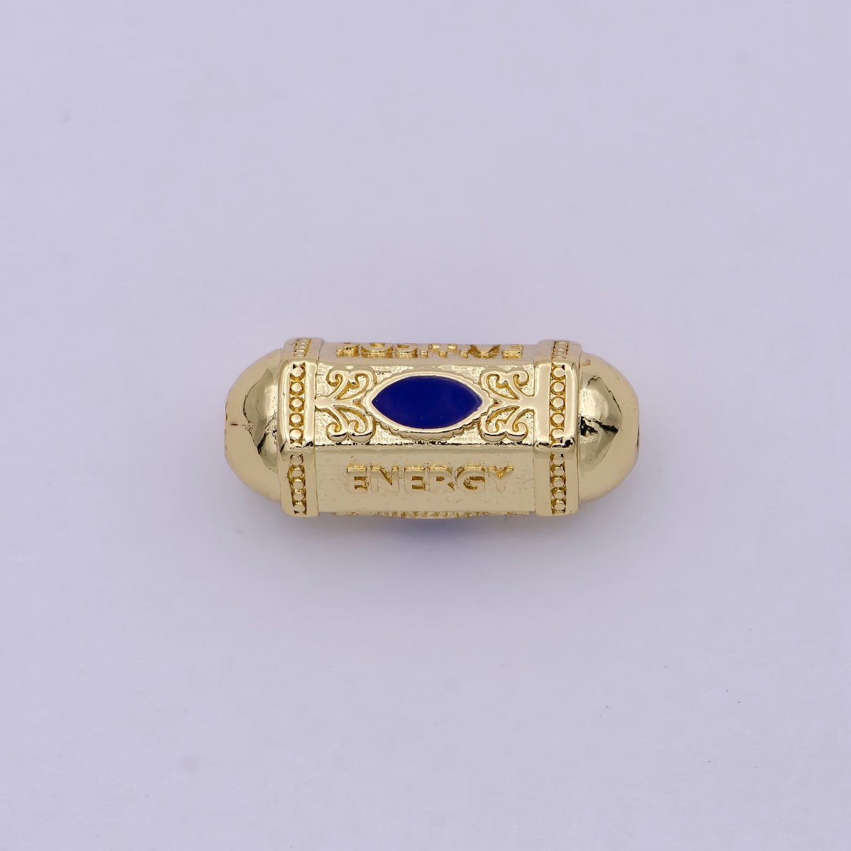 Inspirational Message Bead Spacer, Positive, Courage, Energy Words for Bracelet Jewelry Making Supply B-113