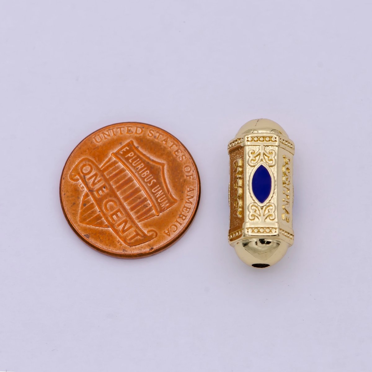 Inspirational Message Bead Spacer, Positive, Courage, Energy Words for Bracelet Jewelry Making Supply B-113