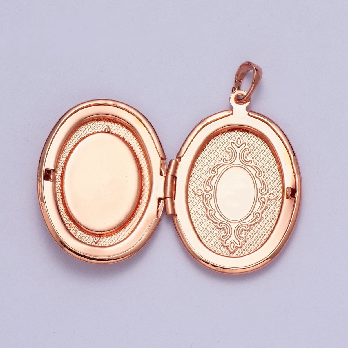 Lady of Guadalupe Detailed Double Sided Locket Pendant Open Locket Pearl Necklace Bracelet Supply | X-469 X-470 X-471