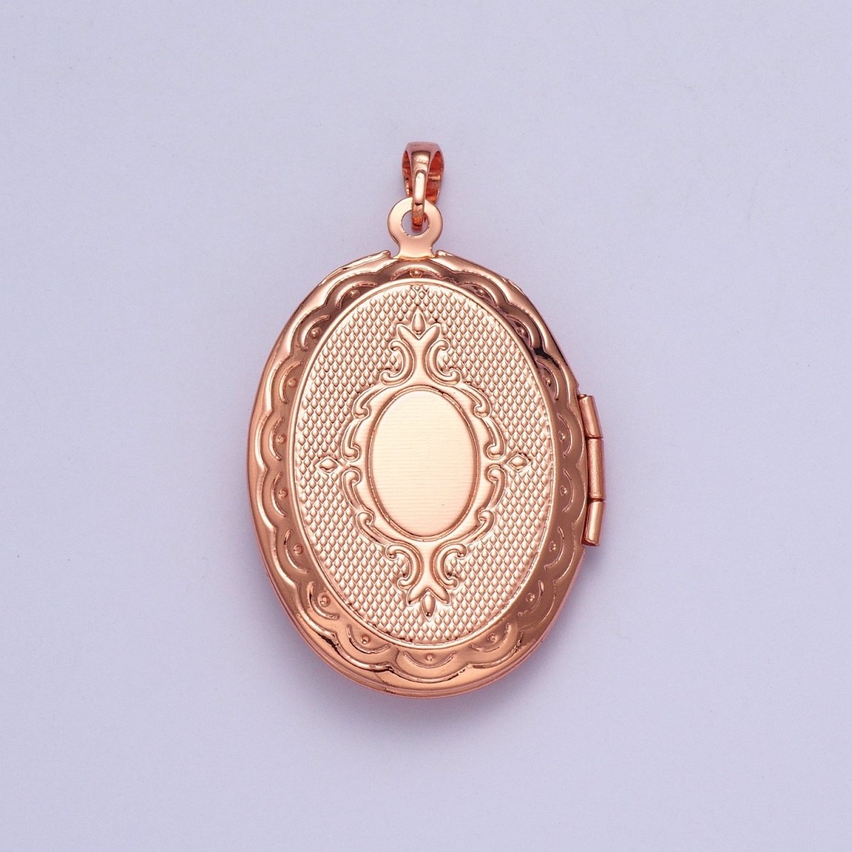 Lady of Guadalupe Detailed Double Sided Locket Pendant Open Locket Pearl Necklace Bracelet Supply | X-469 X-470 X-471