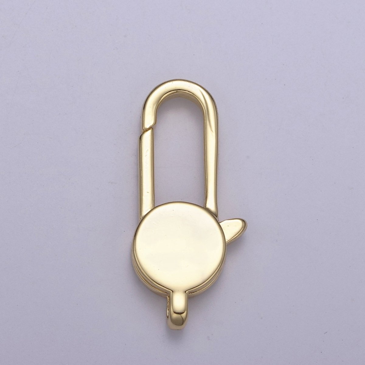 Long 14K Gold Filled / Silver oval lobster claw clasp 25x11mm / 20x10mm L-602 L-603