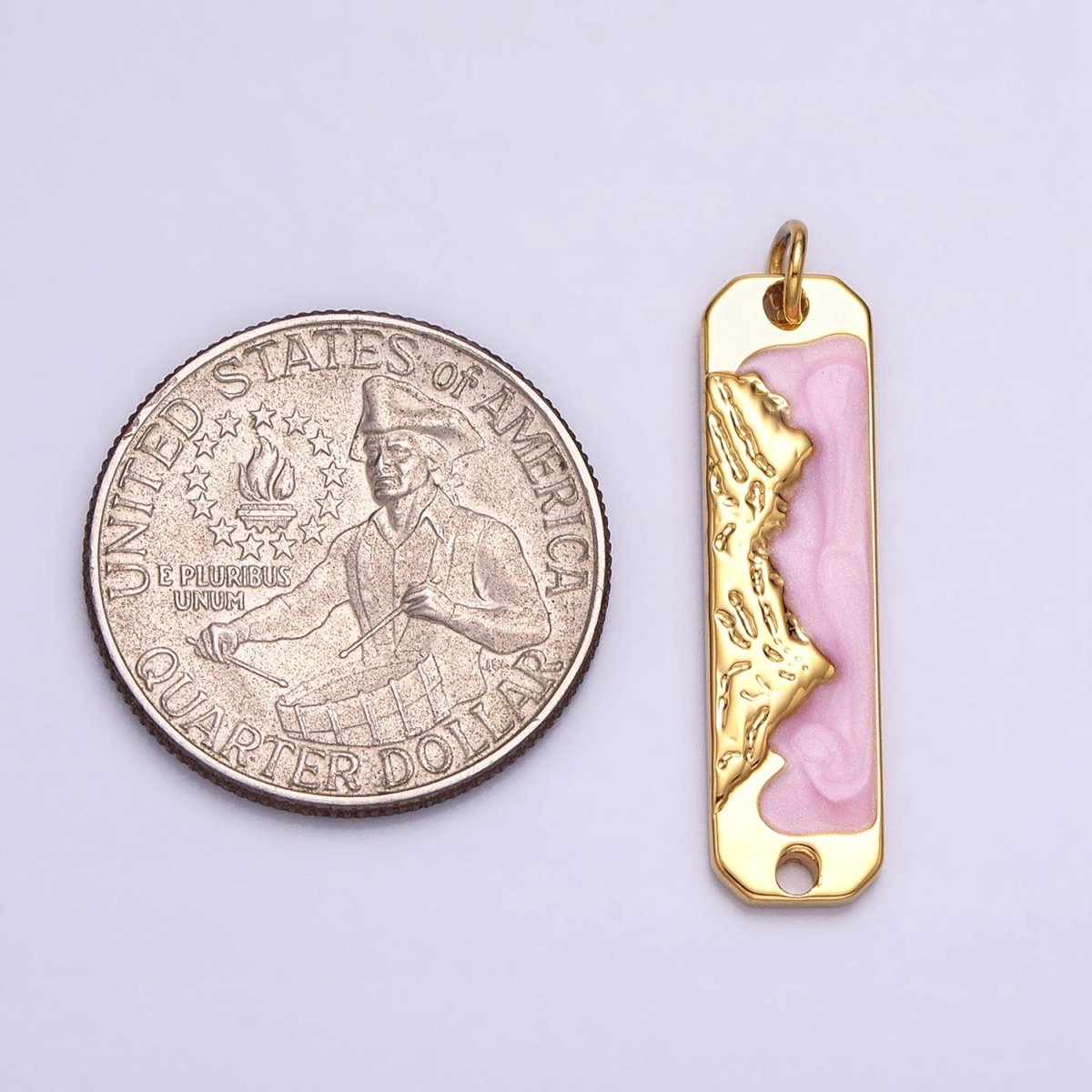 Long Bar Mountain Charm Silver Gold Mountain Range Peaks Hill Earth Day Necklace Pendant AC569 AC570 AC571 AC572