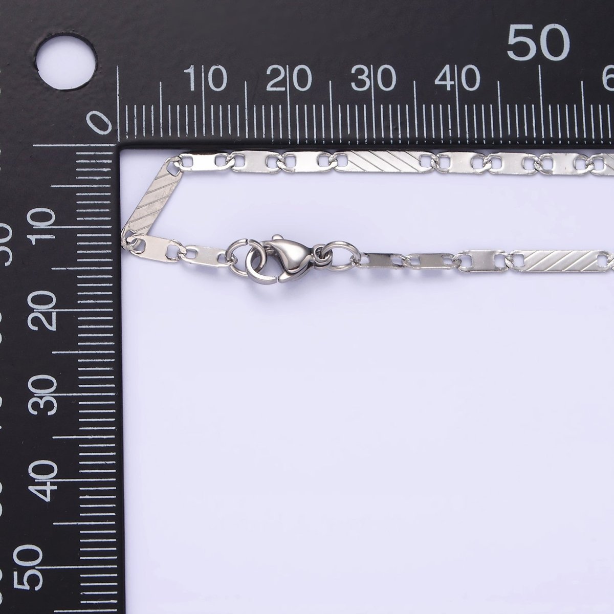 Long Flat Mariner Anchor Chain Necklace for Women Stainless Steel Necklace 20 inch long | WA-2098 Clearance Pricing