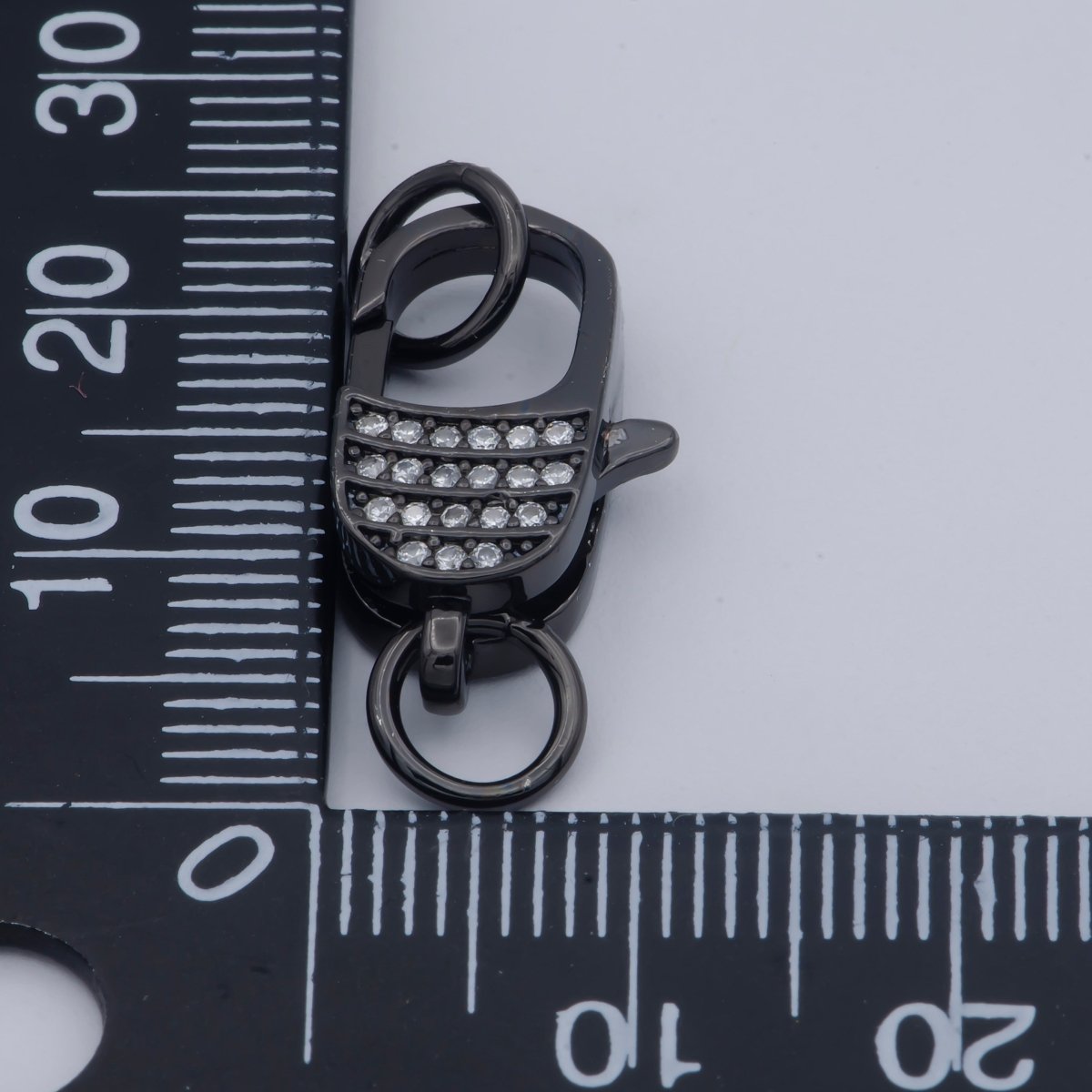 Micro Pave Gold Filled CZ Lobster Clasp End Clasp For DIY Jewelry Making Necklace Bracelet Anklet  L-301~L-304