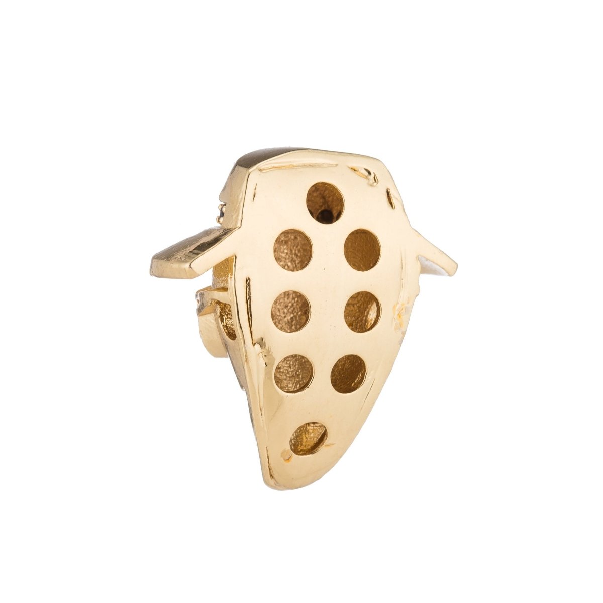 Micro Paved Gangster Mafia Godfather Smoking Cigarette Spacer Bead | B-082