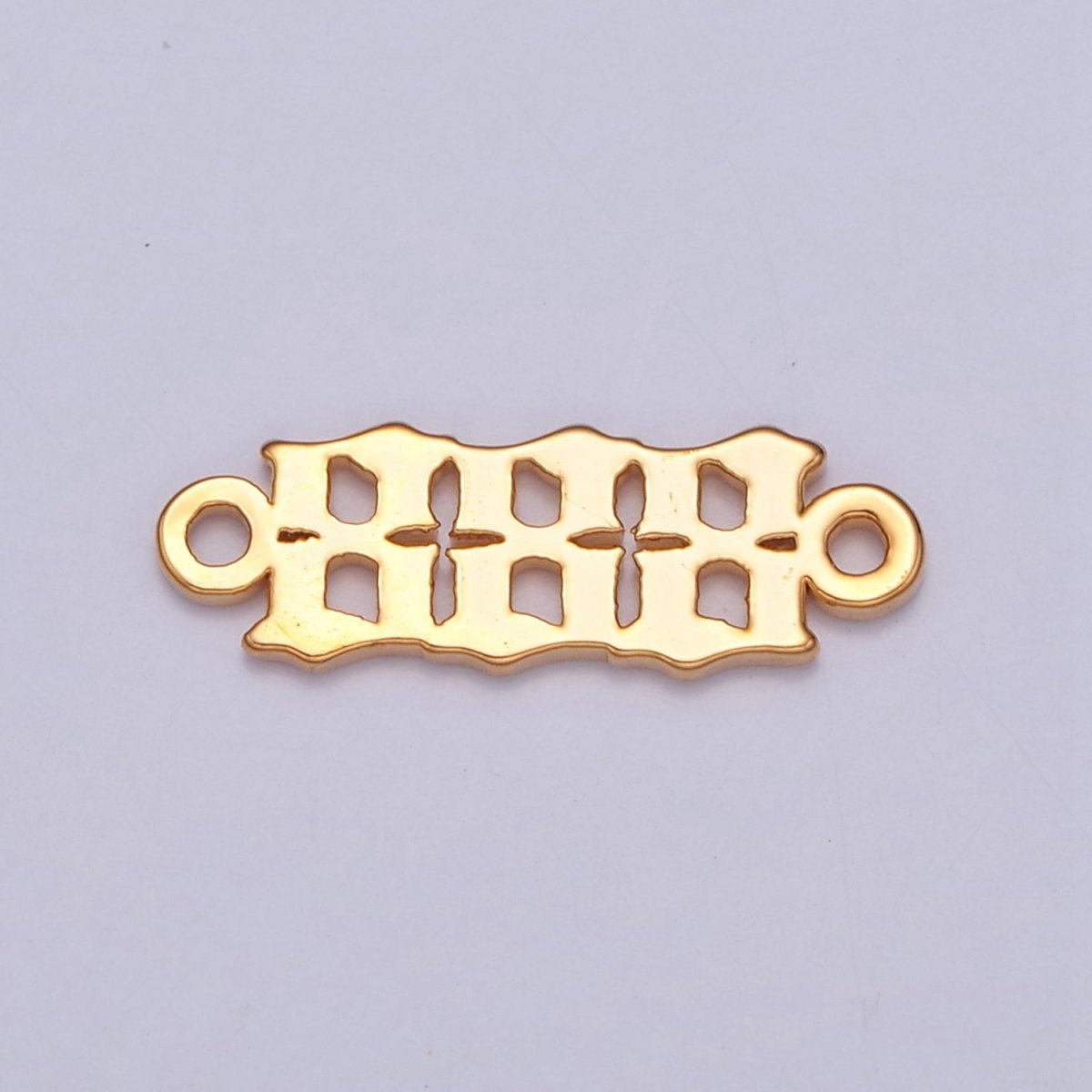 Mini Gold Filled Angel Number Charm Connector Lucky Number for Necklace Bracelet Component G-856~G-864