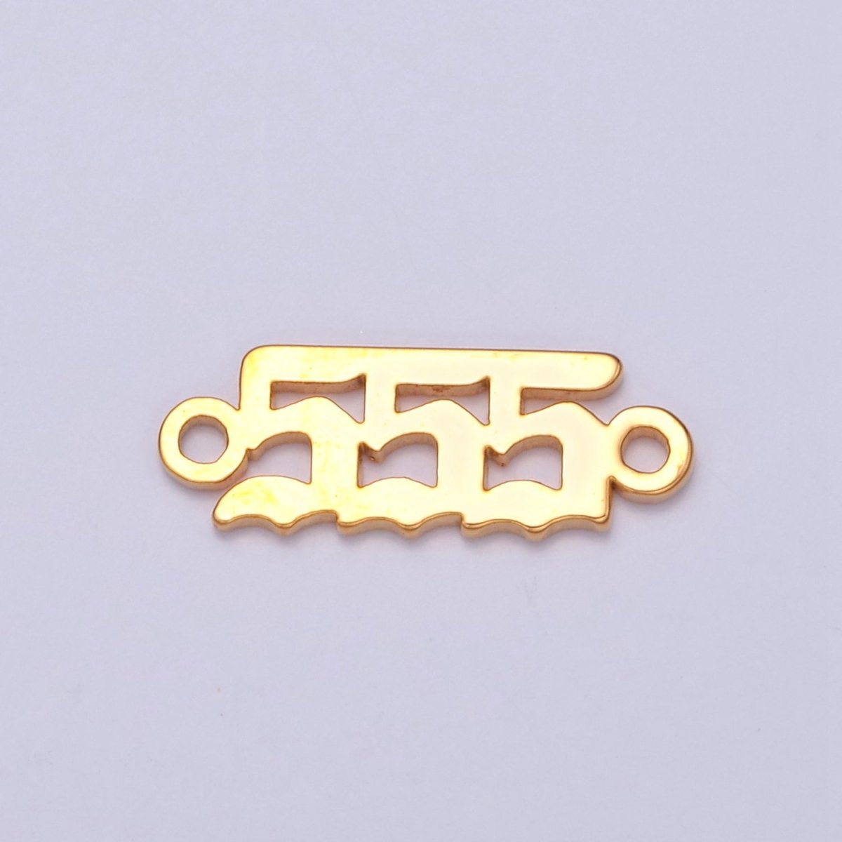 Mini Gold Filled Angel Number Charm Connector Lucky Number for Necklace Bracelet Component G-856~G-864