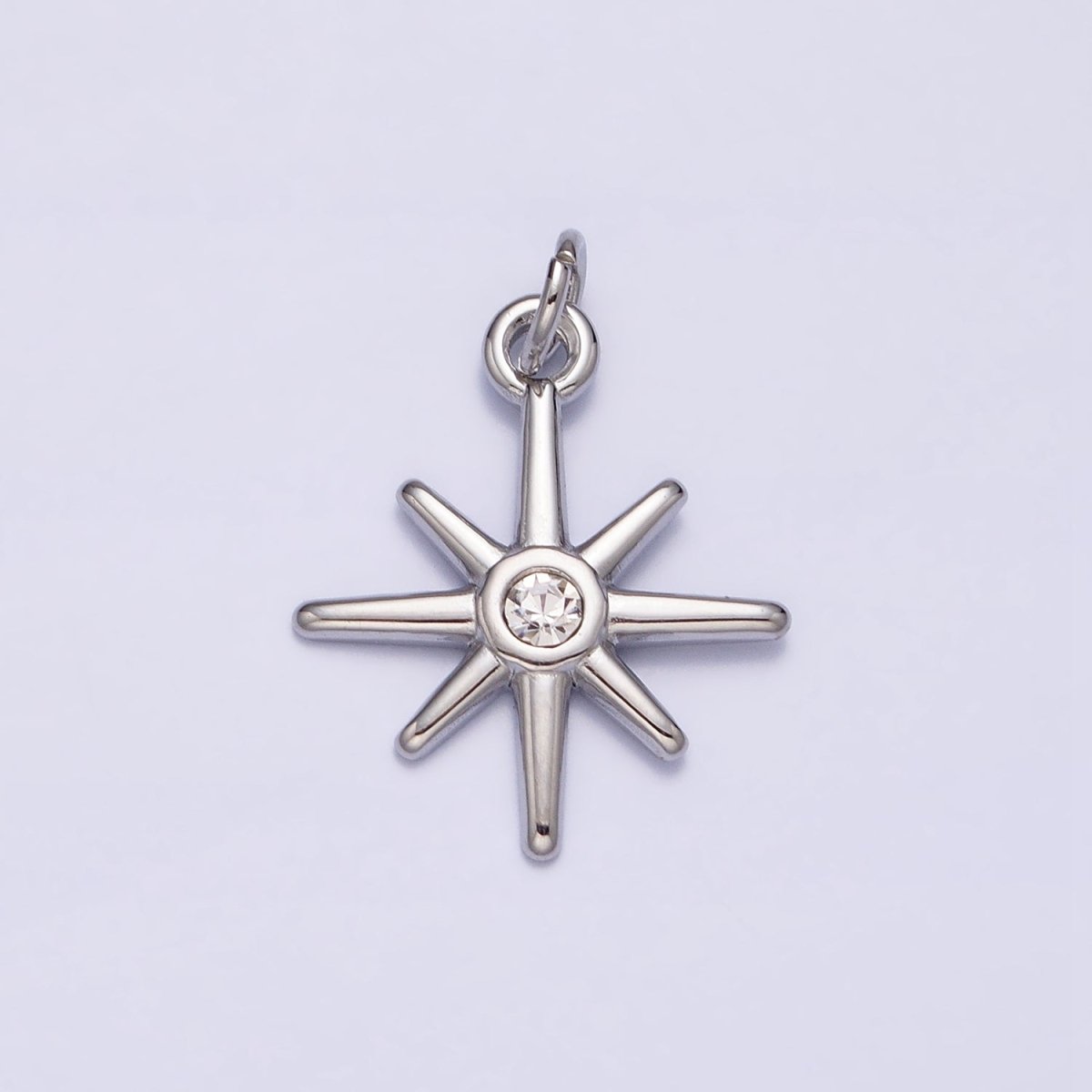 Mini Gold Star Charm North Star Pendant Celestial Jewelry AC-444 AC-445